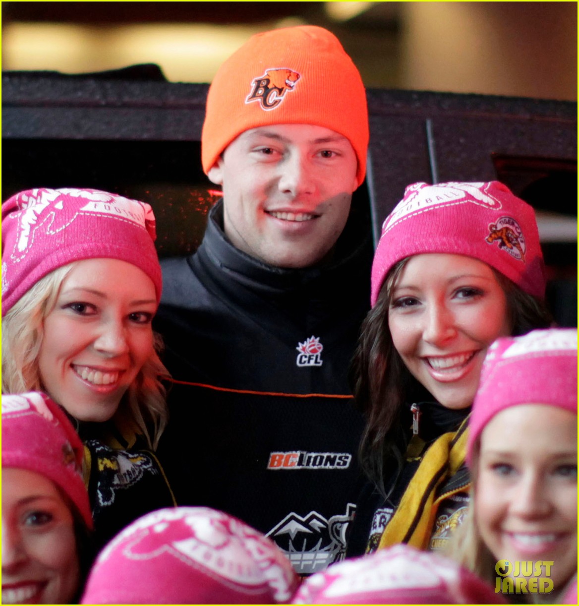 Cory Monteith: Grey Cup Parade's Grand Marshal!