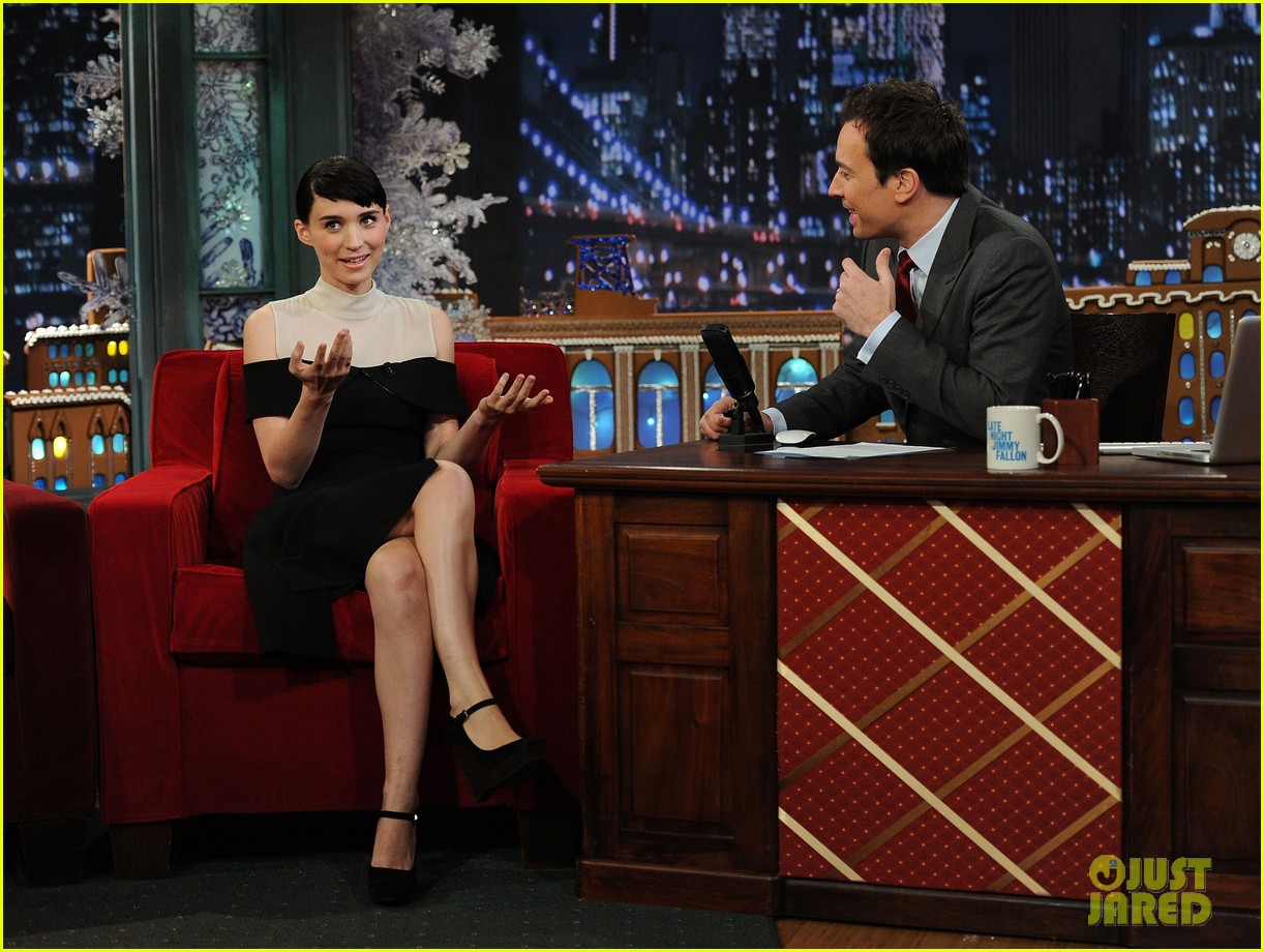 Rooney Mara: Late Night with Jimmy Fallon!
