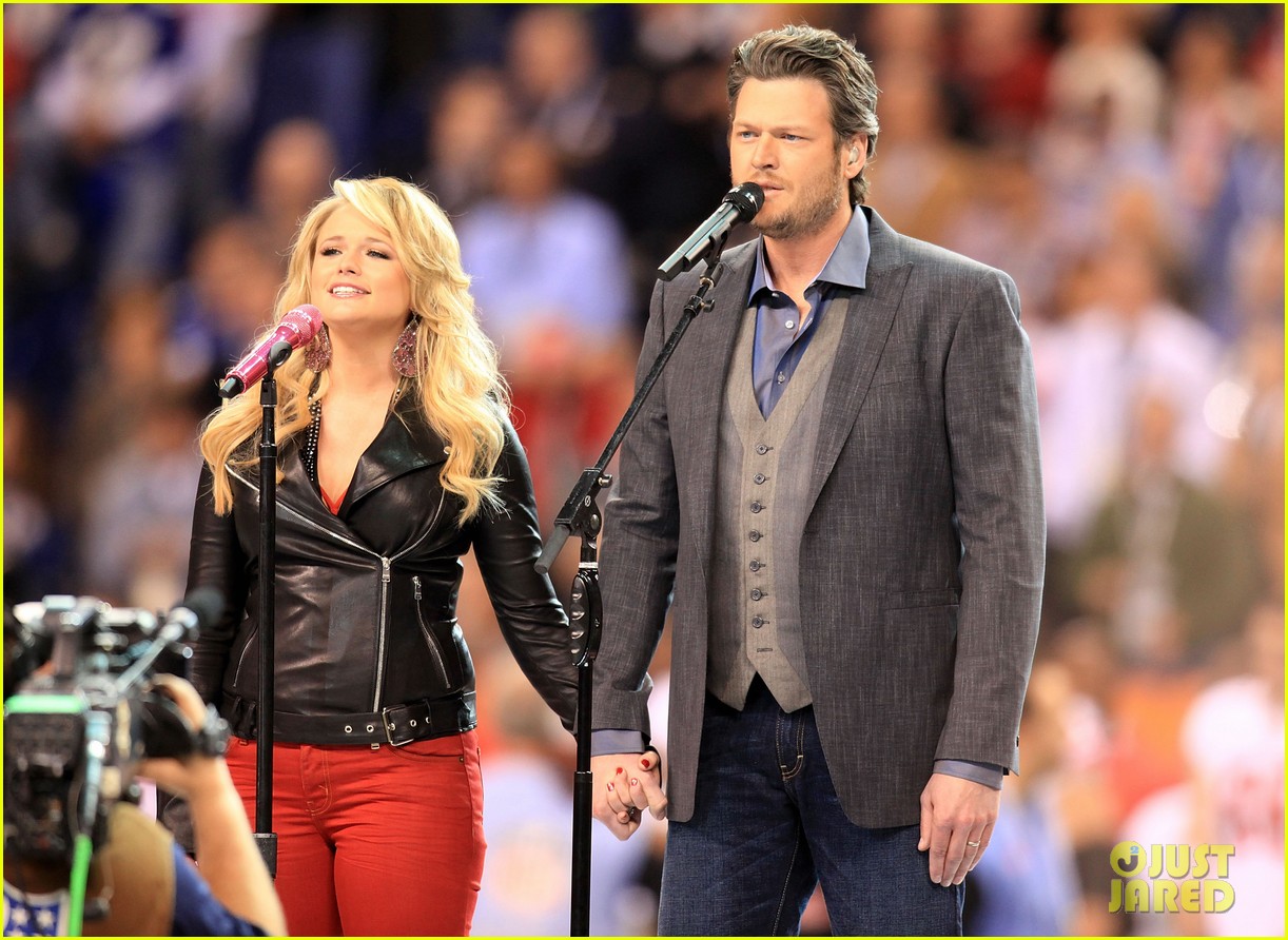 Miranda Lambert & Blake Shelton: Super Bowl Duet! - Just Jared - Celebrity  News and Gossip | Entertainment