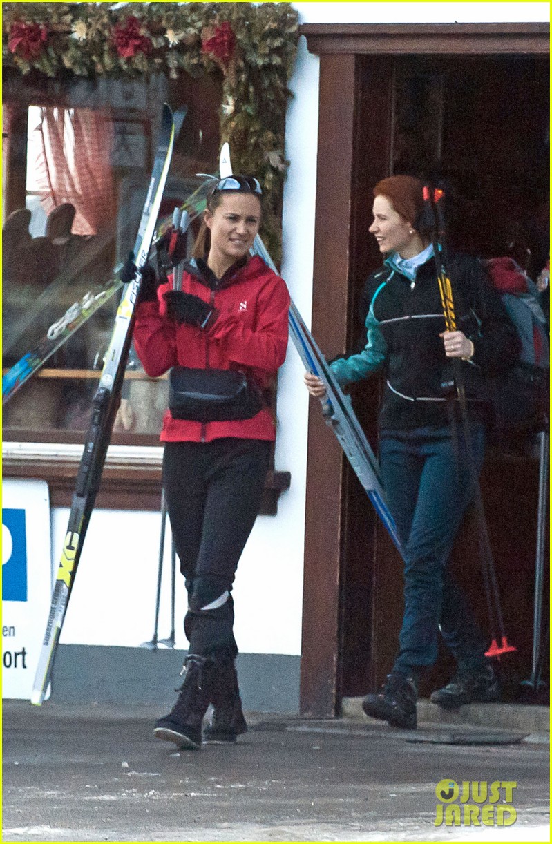 Pippa Middleton Preps for 56-Mile Ski Marathon