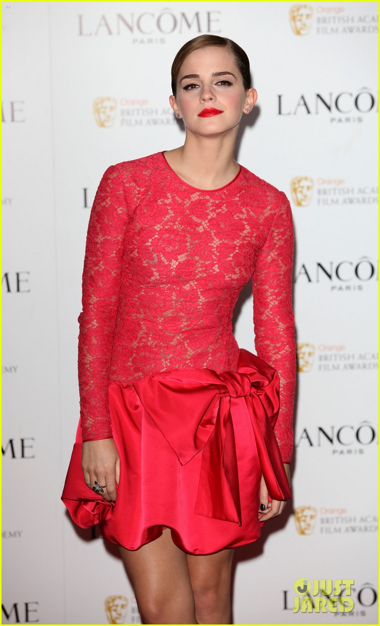 Emma Watson: Pre-BAFTA Party!