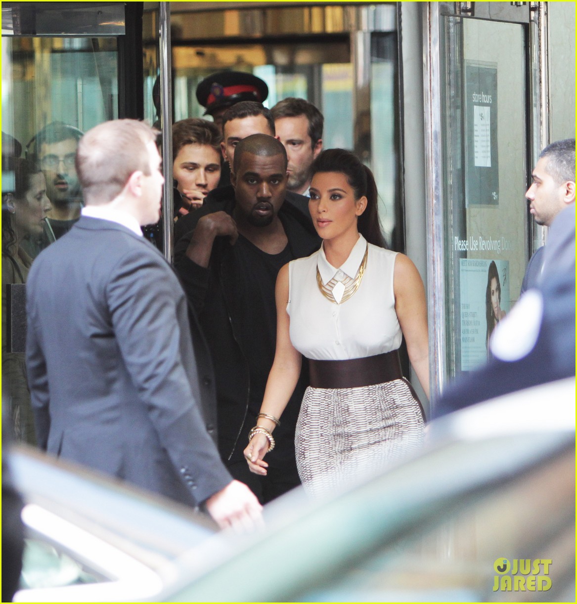 Kim Kardashian: Belle Noel Launch with Kanye West!