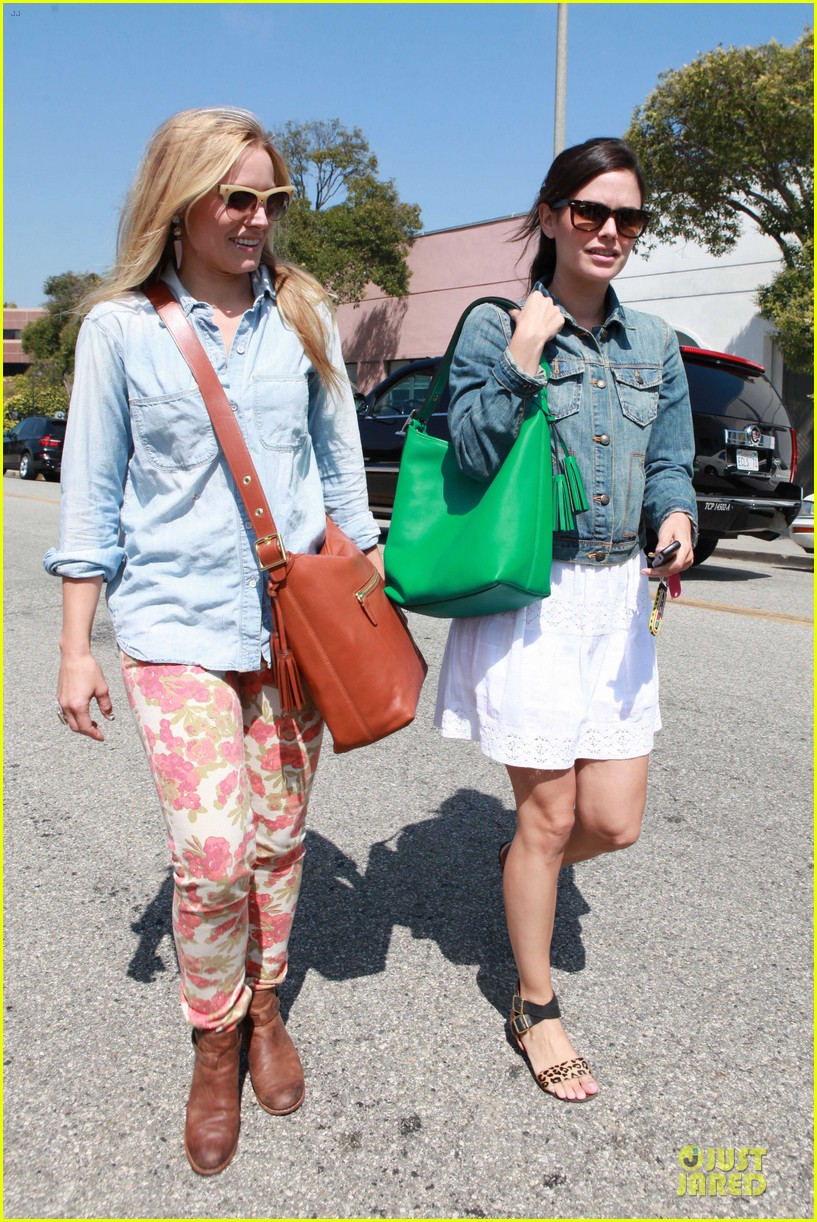 Rachel Bilson & Kristen Bell: Shopping Gal Pals!
