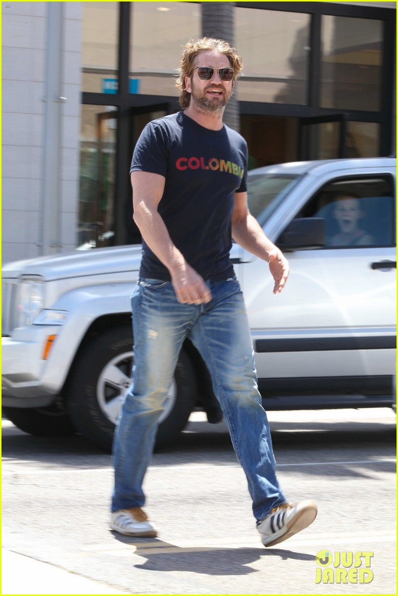 Gerard Butler: Doctor's Checkup in Beverly Hills