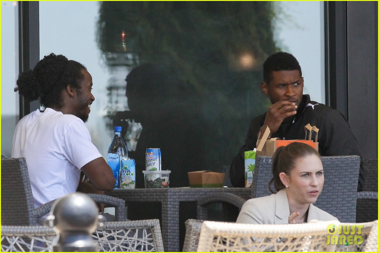 Usher Steps Out After Stepson Kile's Tragic Death