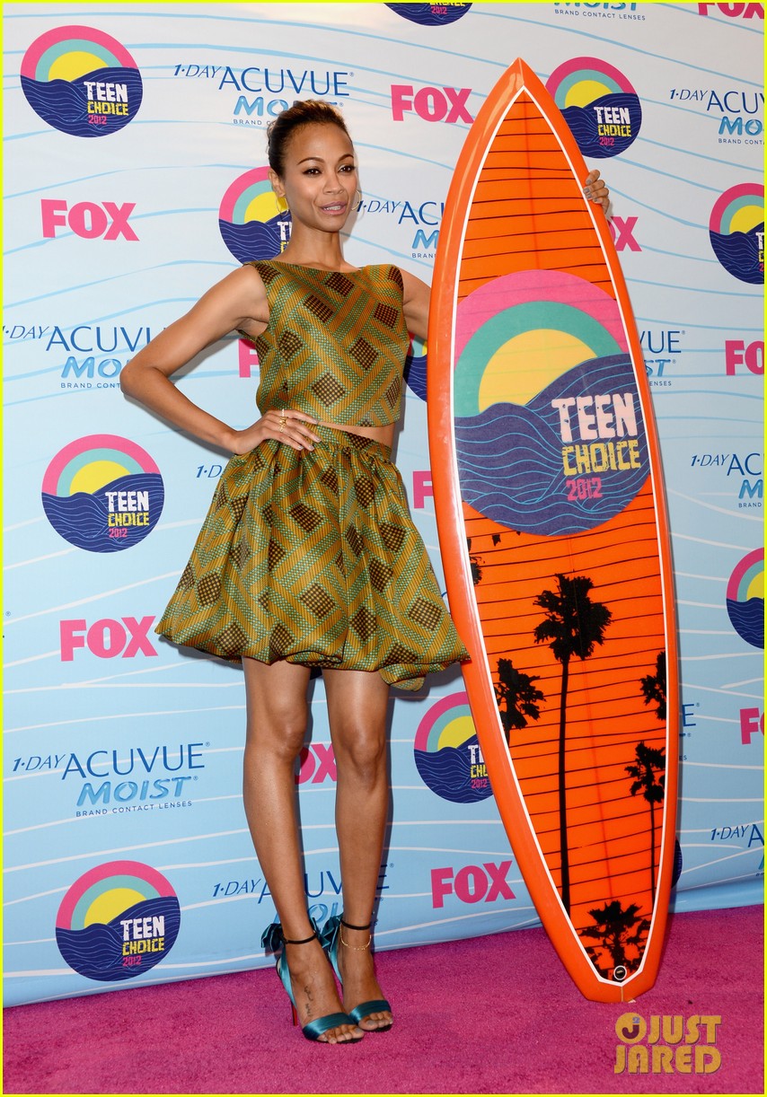 Zoe Saldana - Teen Choice Awards 2012
