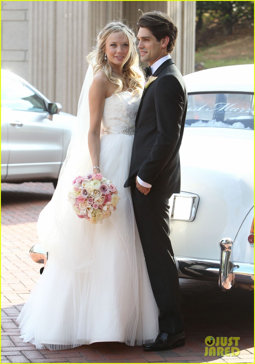Justin Gaston Weds Melissa Ordway - First Wedding Pictures!