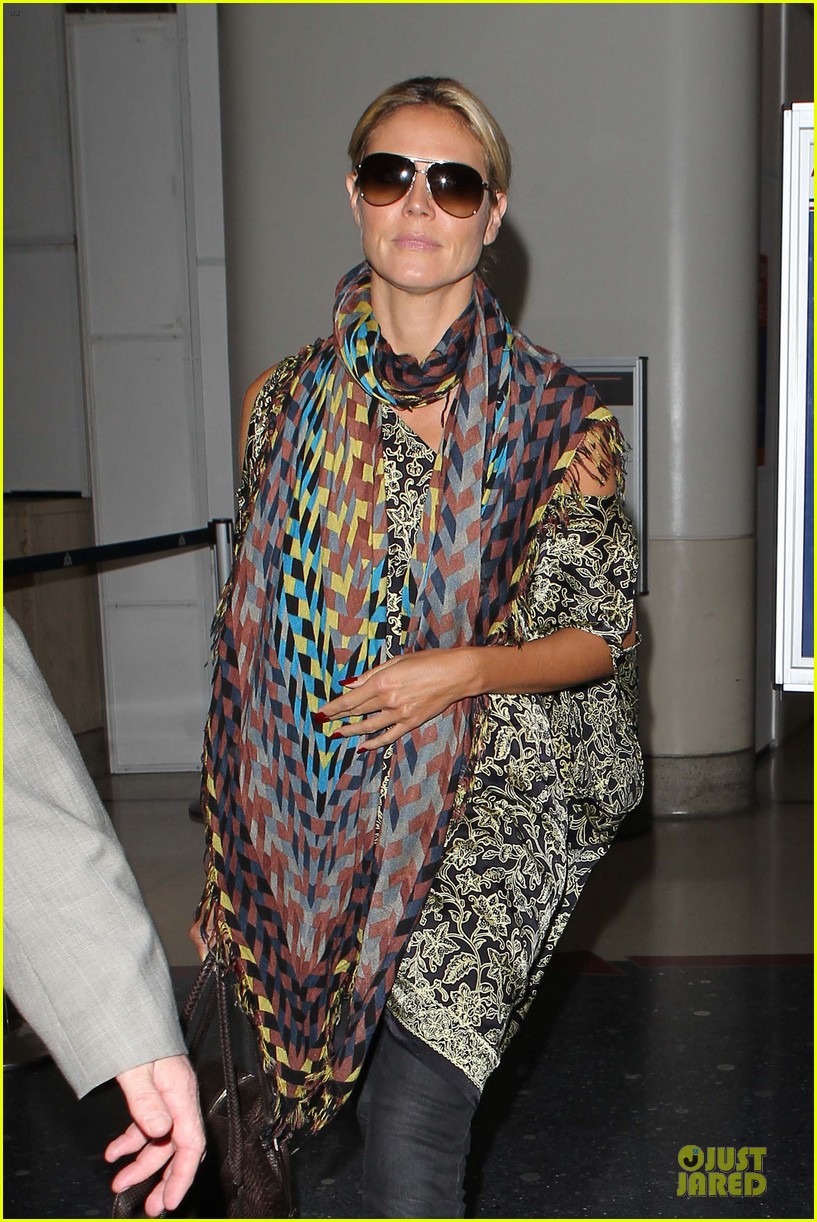 Heidi Klum: Katie Couric TV Show Appearance!