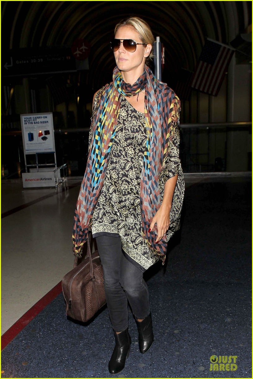 Heidi Klum: Katie Couric TV Show Appearance!