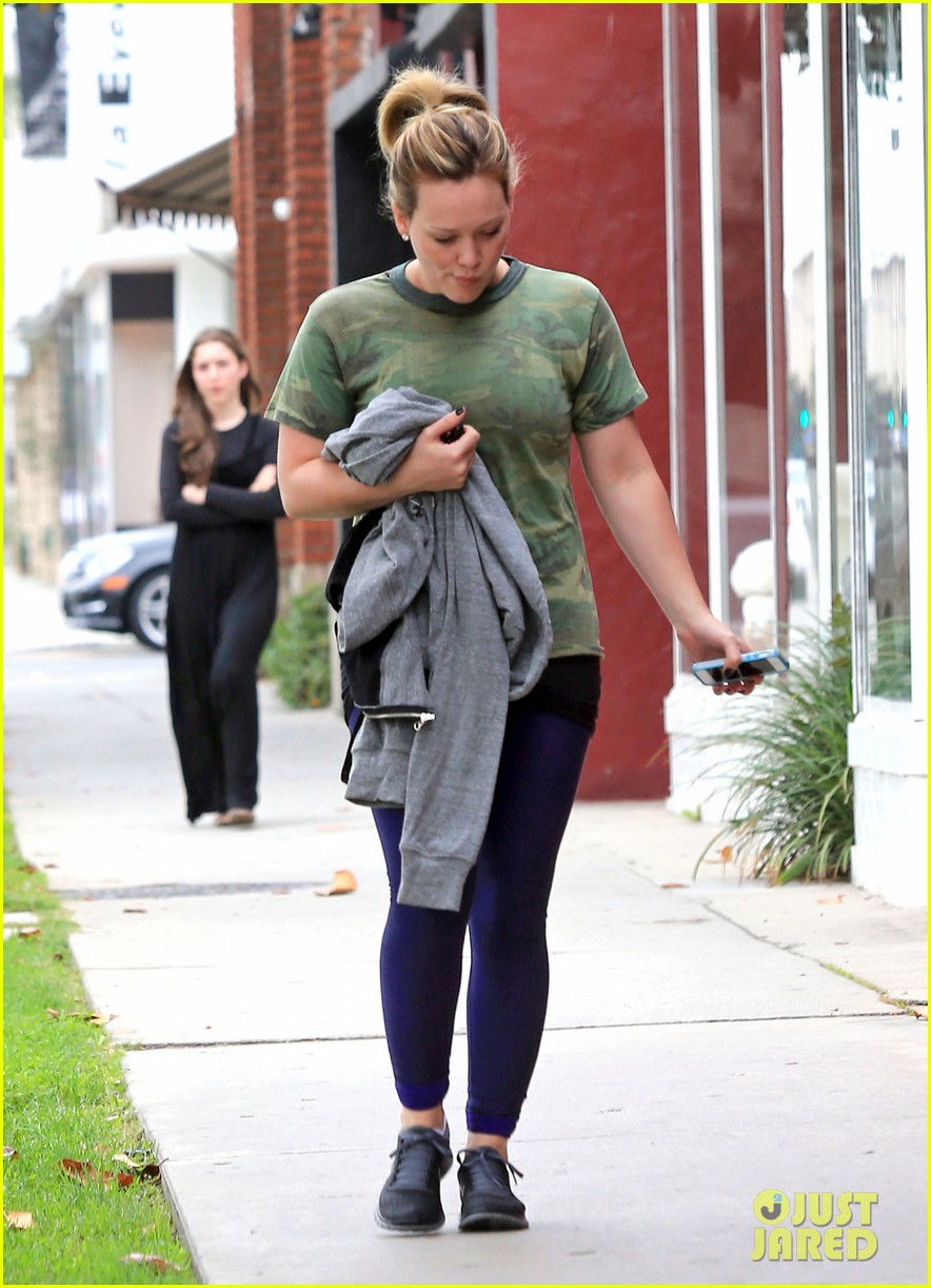 Hilary Duff: Workout Woman in Los Angeles!