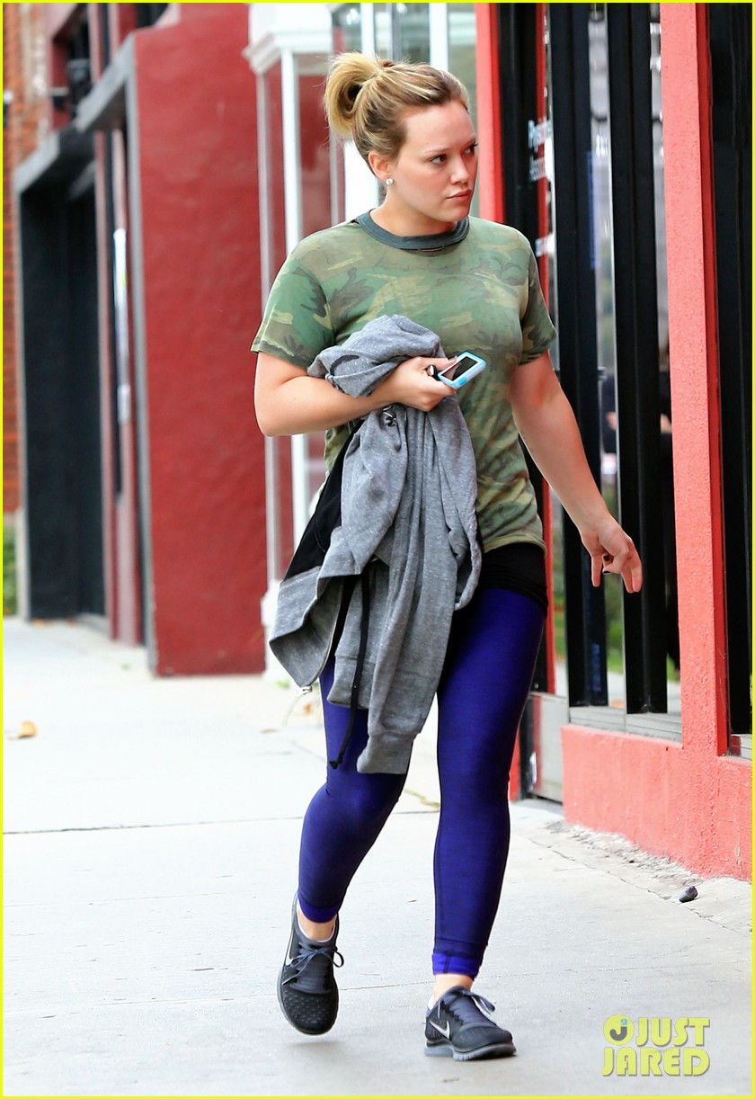 Hilary Duff: Workout Woman in Los Angeles!