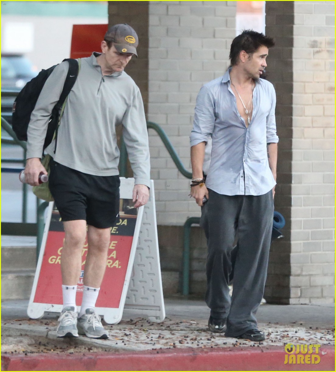 Colin Farrell: Sweaty Saturday at the Gym!