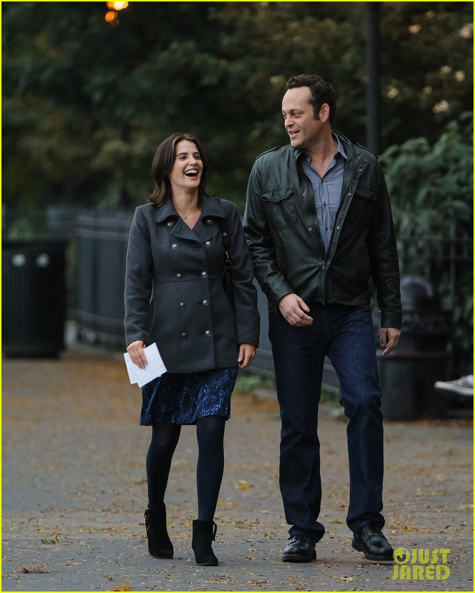 Vince Vaughn & Cobie Smulders: 'Delivery Man' Filming!