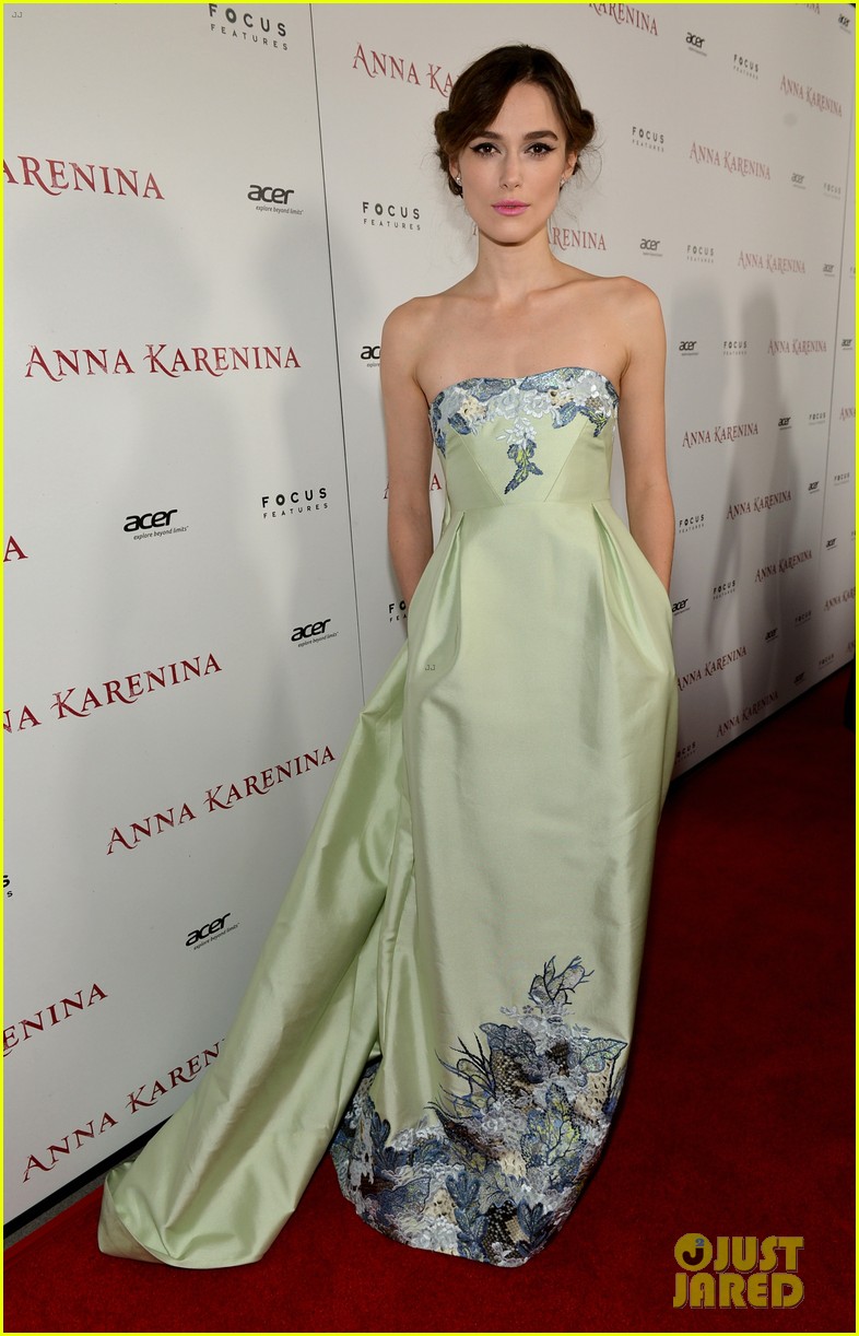 anna karenina green dress Keira Knightley: 'Anna Karenina' Hollywood Premiere! | Just Jared vacay dress