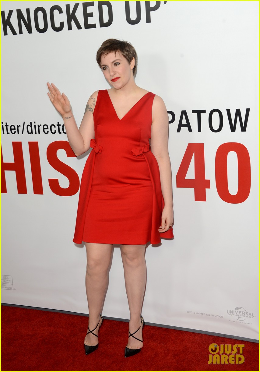 Leslie Mann & Lena Dunham: 'This Is 40' Premiere!