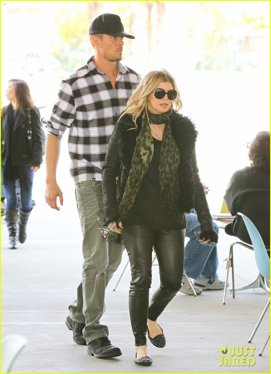 James Franco, Fergie, & Josh Duhamel: LACMA Visitors!