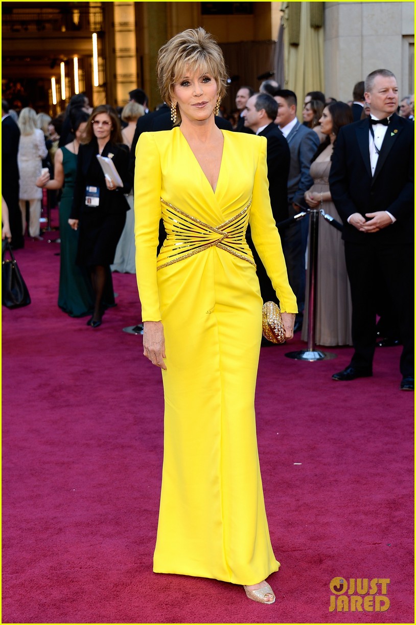 Jane Fonda - Oscars 2013 Red Carpet