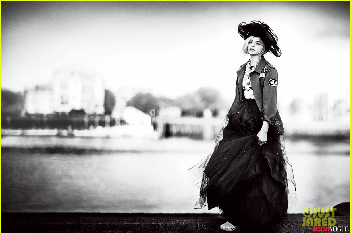 Chloe Moretz Covers 'Teen Vogue' March 2013