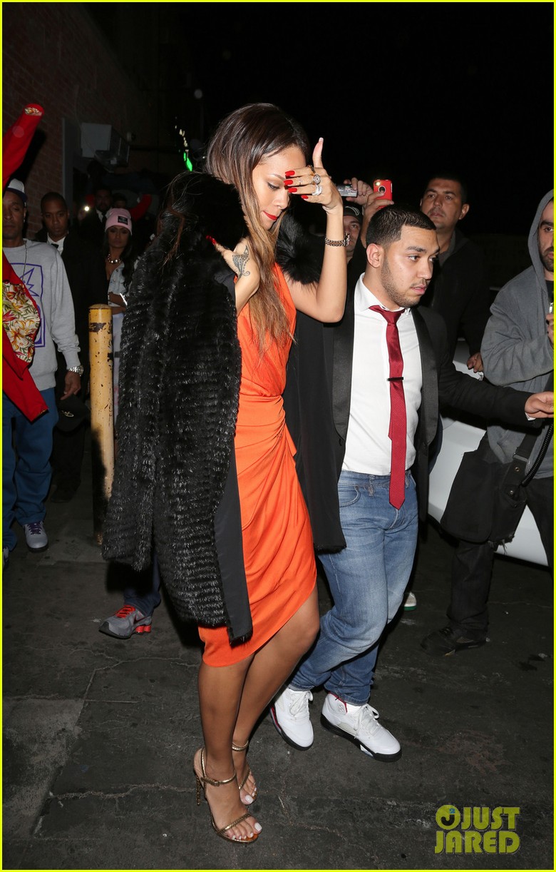 Rihanna: Valentine's Night Out!