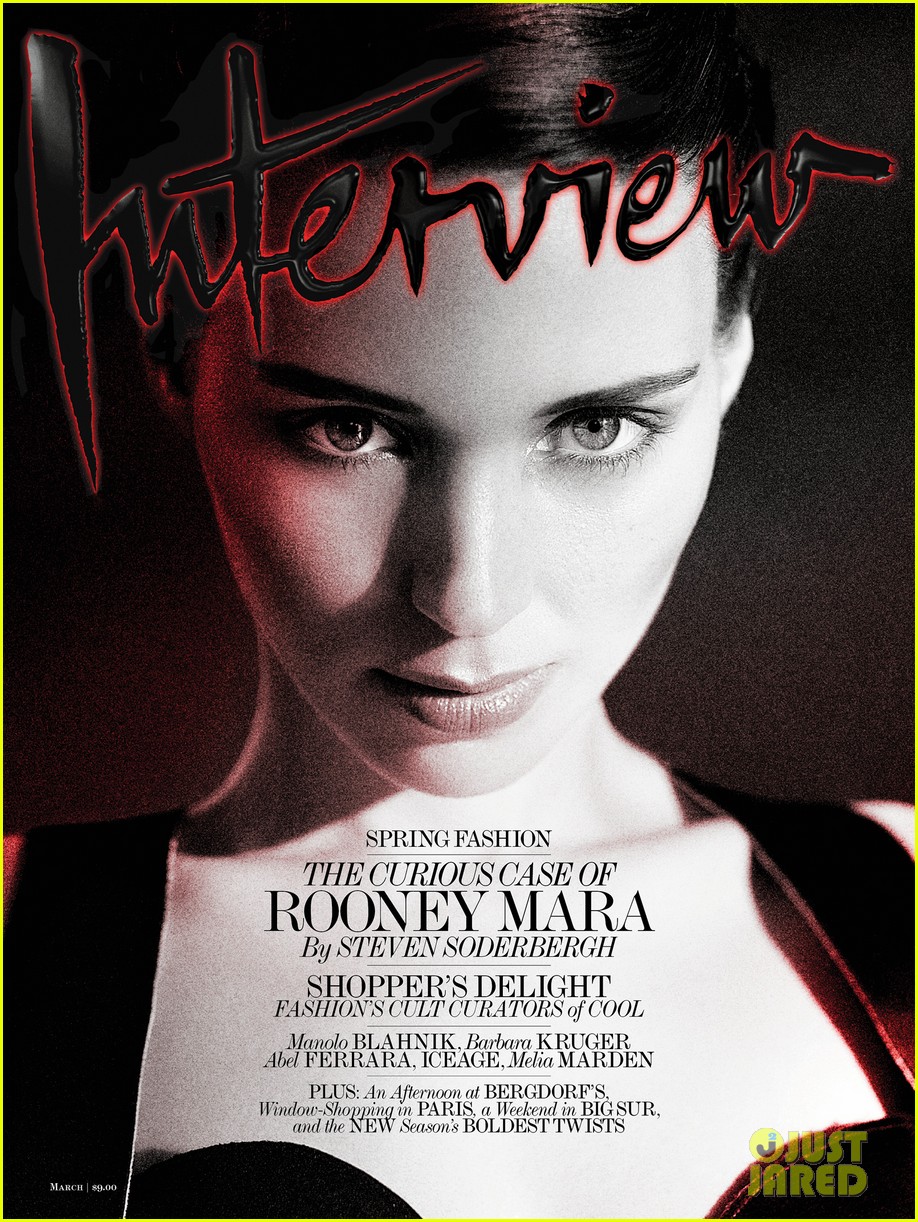 Rooney Mara Covers 'Interview' Magazine March 2013