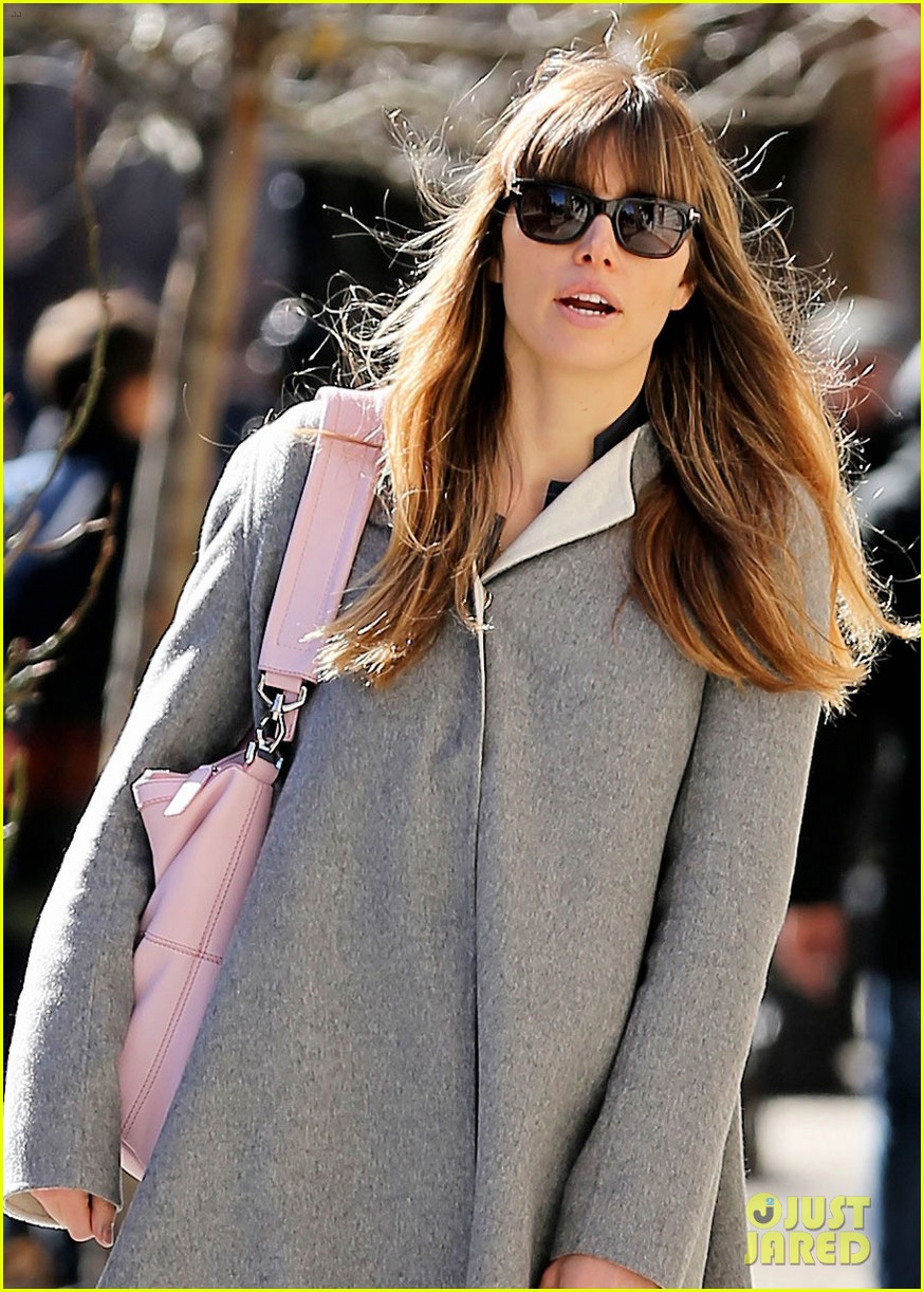 Jessica Biel: Saturday Stroll in NYC