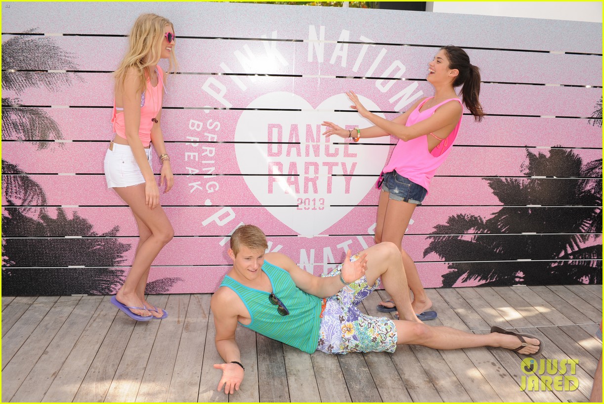 Alexander Ludwig: Victoria's Secret Spring Break Dance Party!