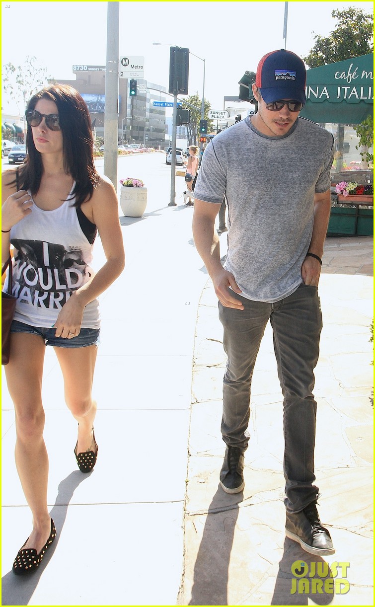 Ashley Greene & Josh Henderson: Sunset Plaza Pair!