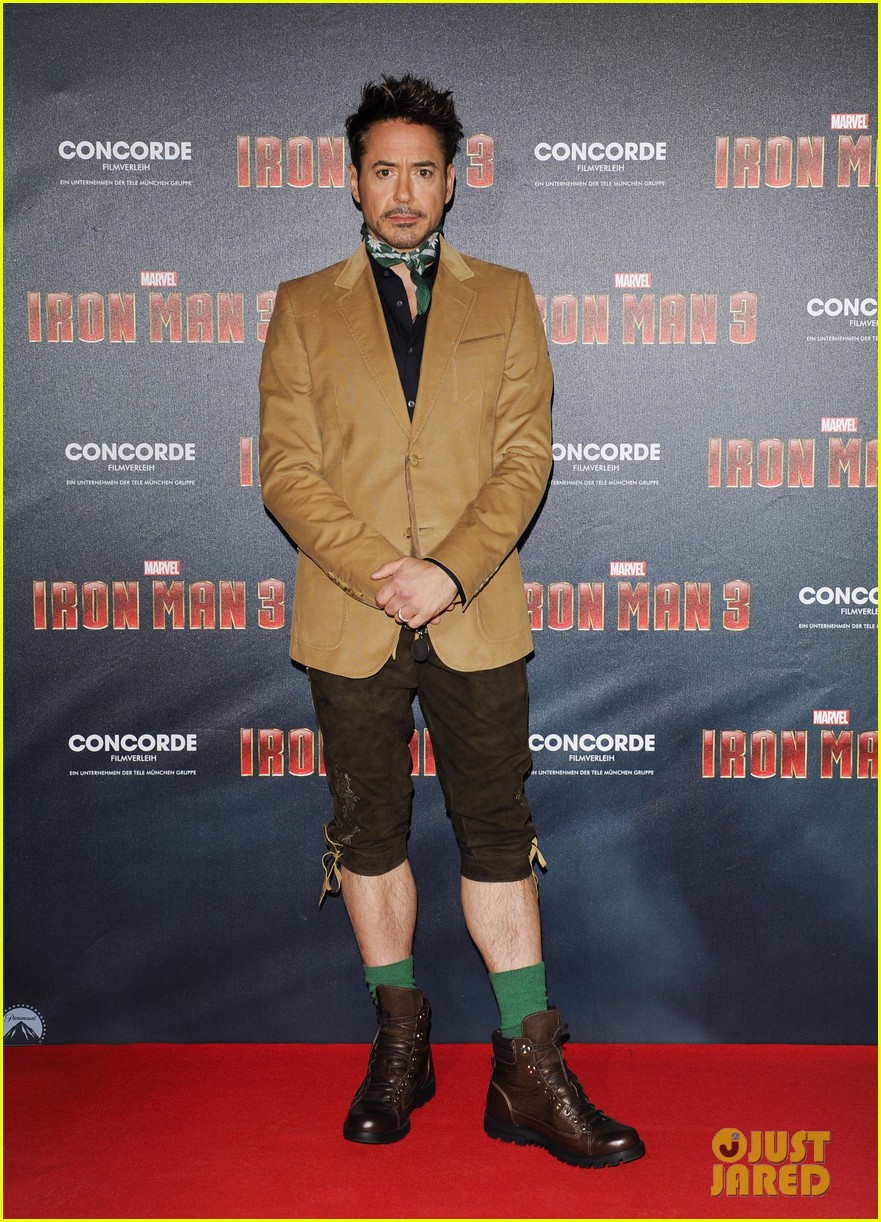Gwyneth Paltrow & Robert Downey, Jr.: 'Iron Man 3' Germany Photo Call