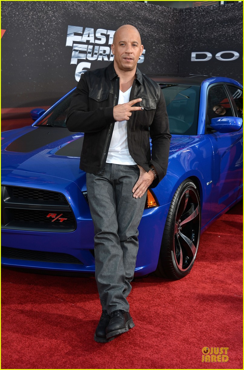 Vin Diesel & Luke Evans: 'Fast & Furious 6' Los Angeles Premiere!