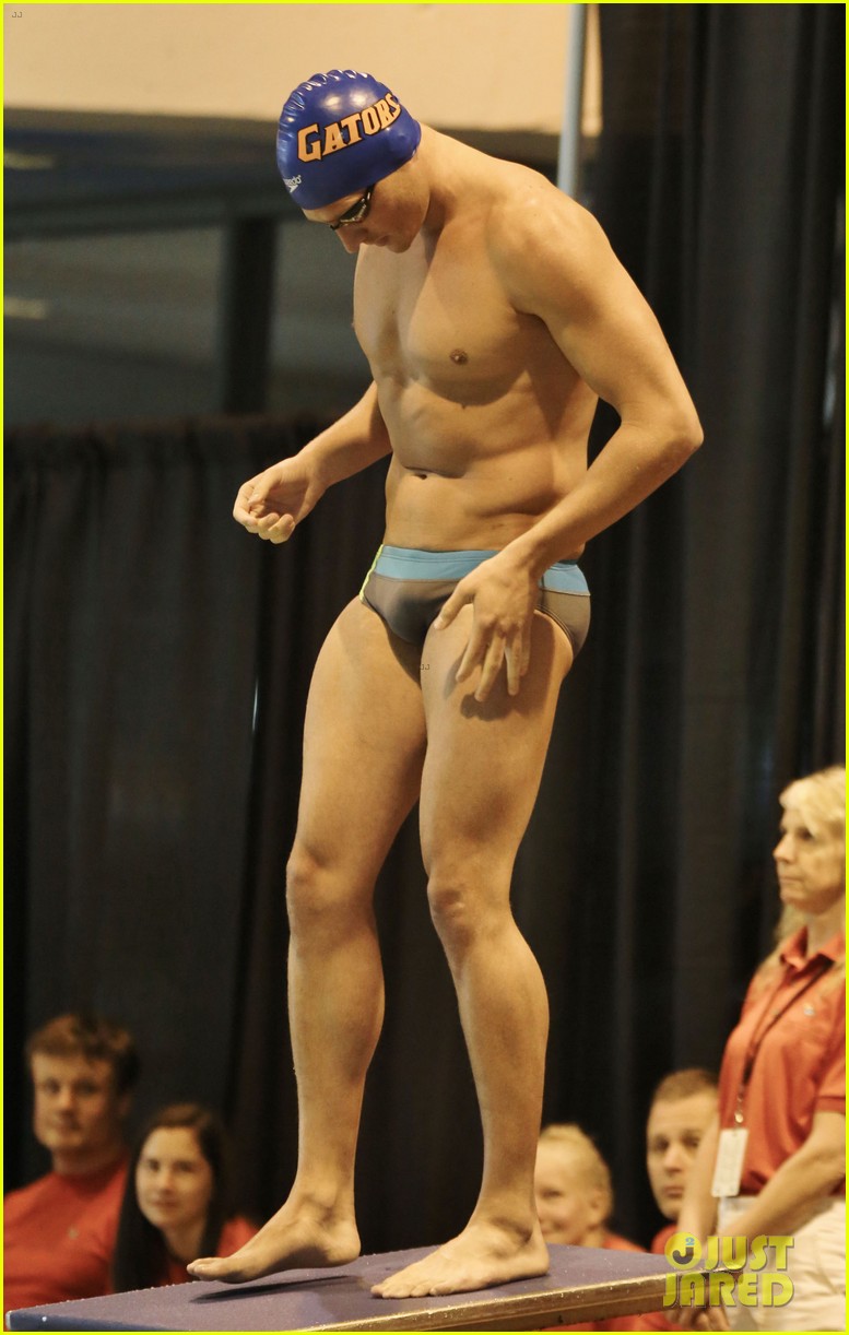 Ryan Lochte: Shirtless Speedo Stud for Mel Zajac Jr. Meet!