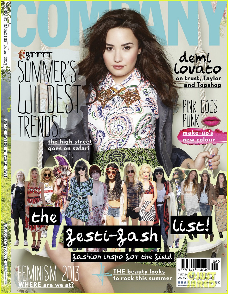Demi Lovato Covers 'Company' June 2013