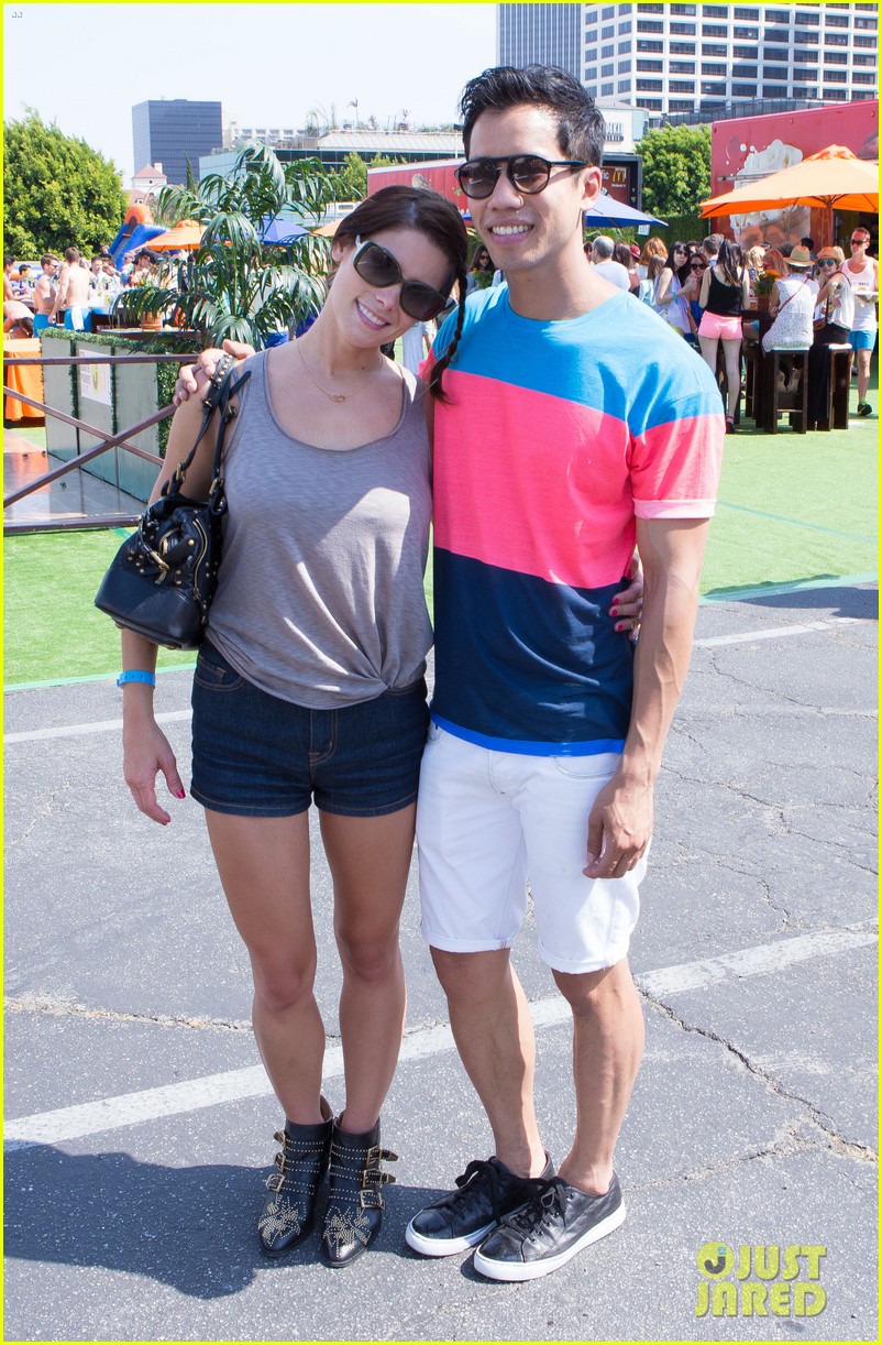 Ashley Greene & Teresa Palmer: Just Jared's Summer Kick-Off Party Presented By McDonald's!