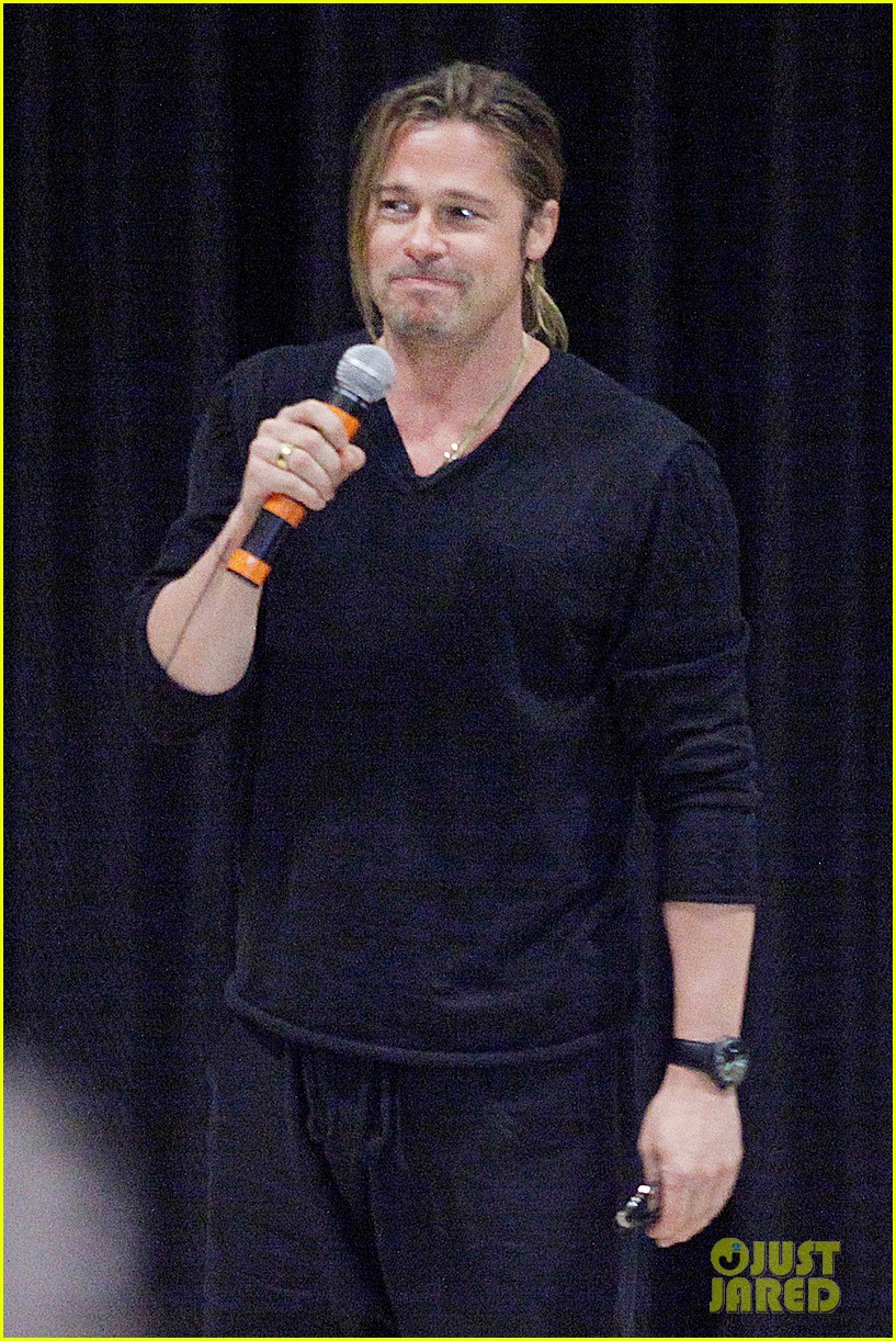 Brad Pitt's Second Surprise in One Day Goes to Philadelphia!
