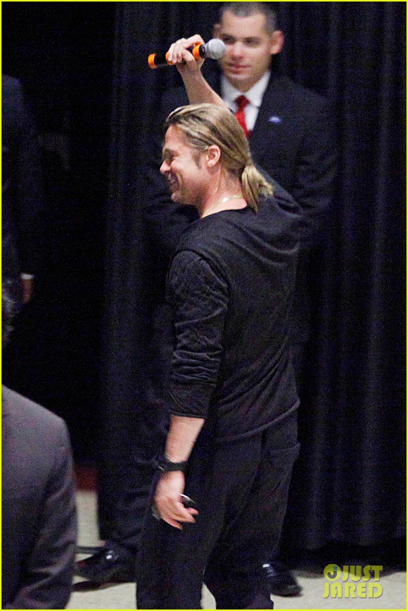 Brad Pitt's Second Surprise in One Day Goes to Philadelphia!
