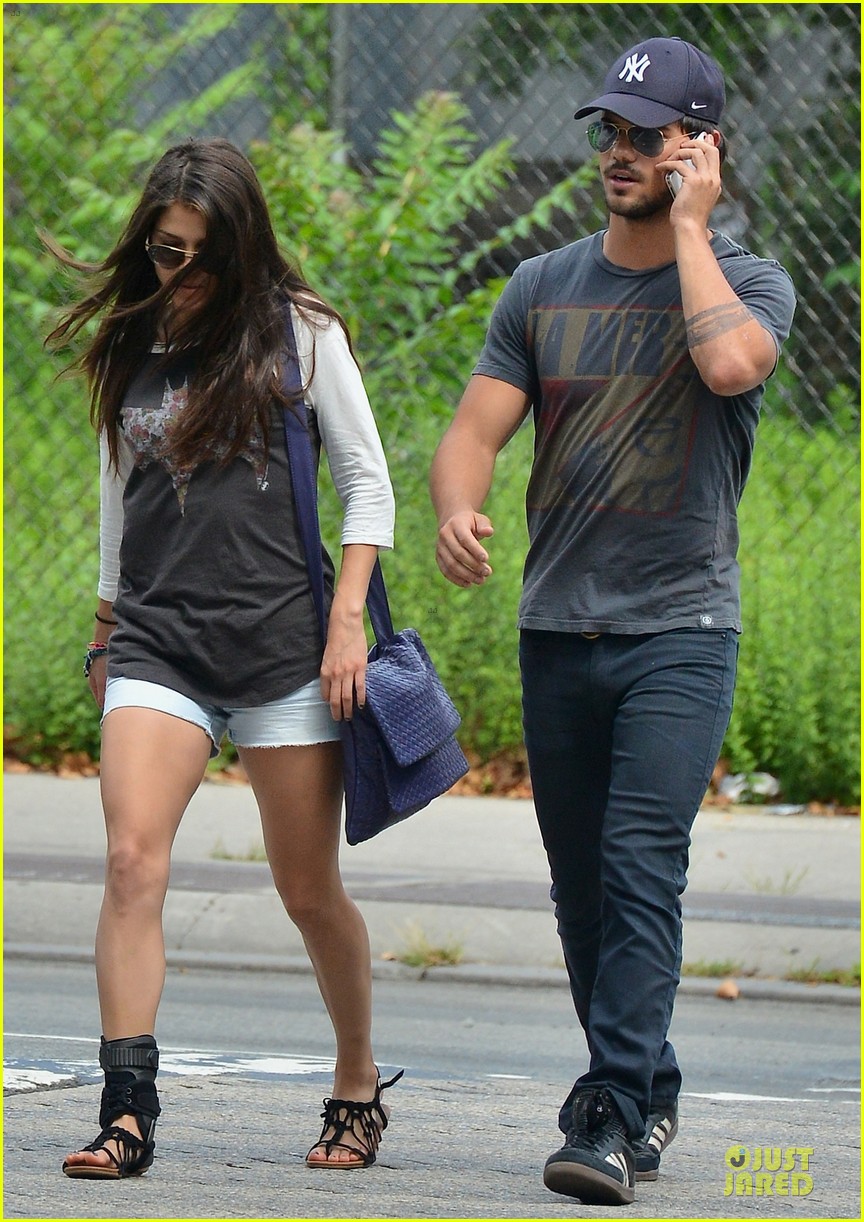 Taylor Lautner & Marie Avgeropoulos Holding Hands as New Couple?