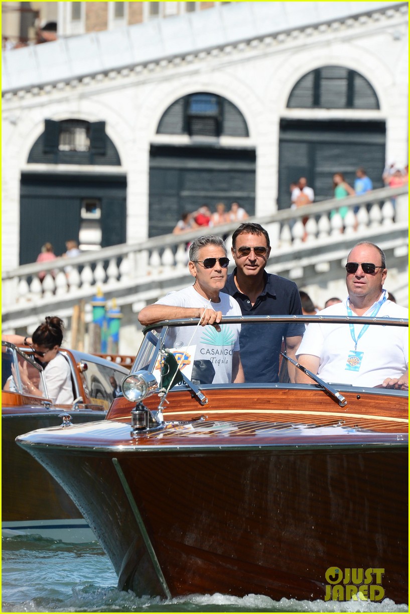 Sandra Bullock & George Clooney: Venice for 'Gravity' Film Festival Opening!