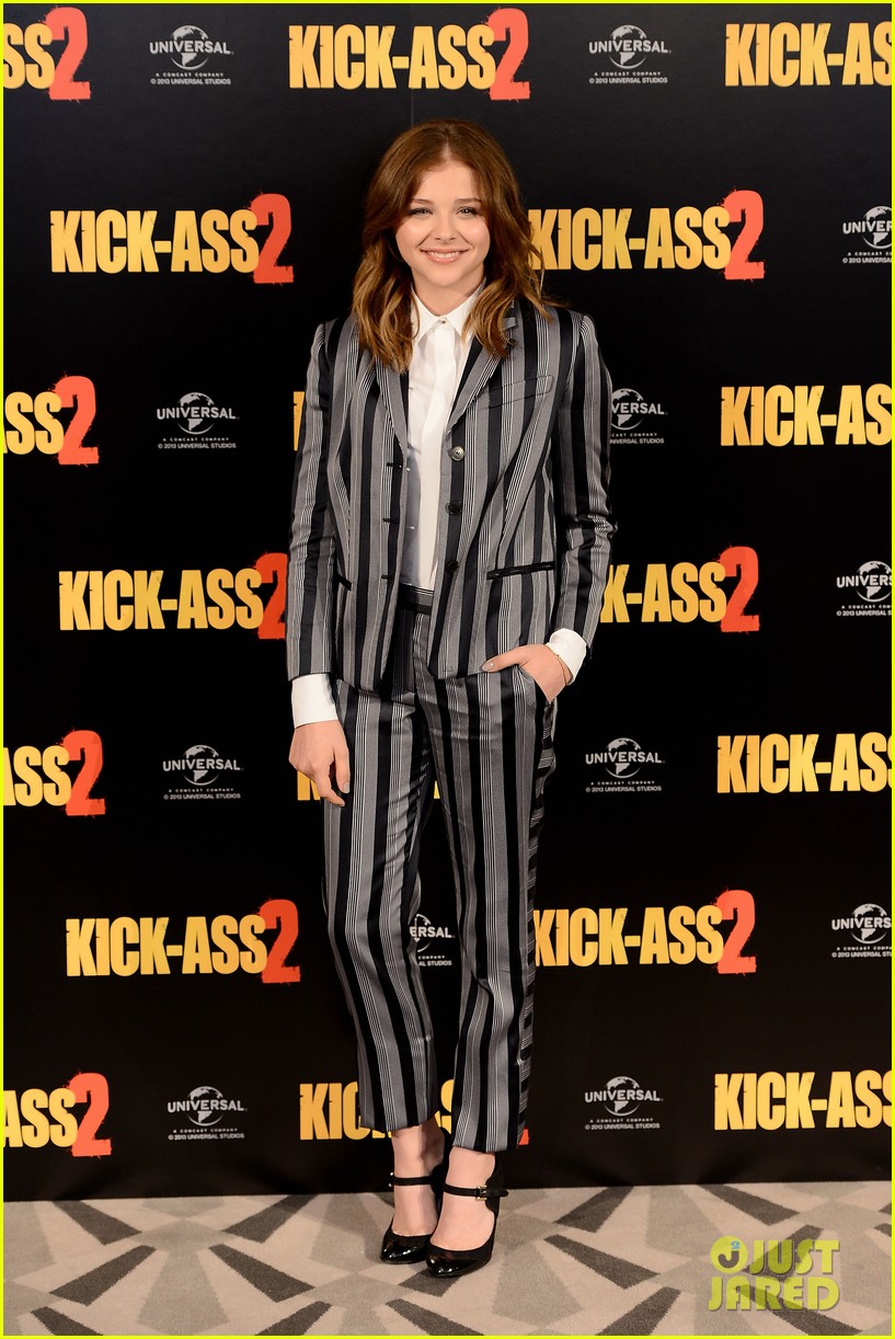 Chloe Moretz: 'Kick-Ass 2' London Photo Call & Promo Work!