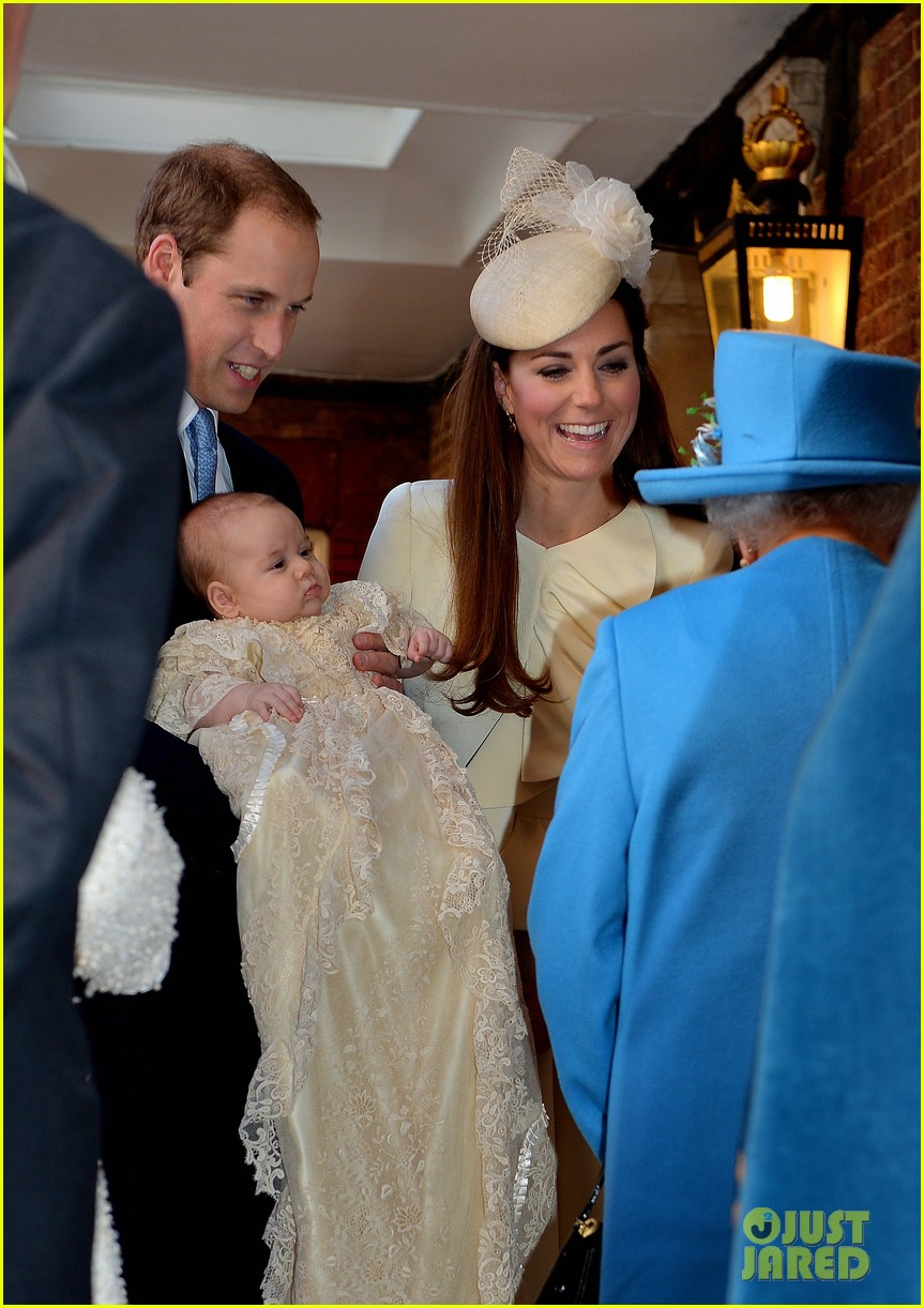 Kate Middleton & Prince William: Prince George's Christening - See All the Pics!