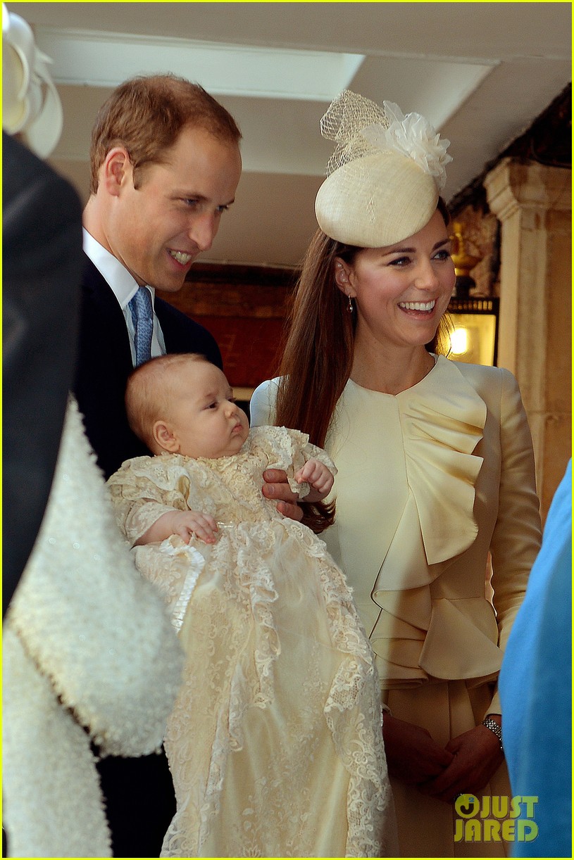 Kate Middleton & Prince William: Prince George's Christening - See All the Pics!