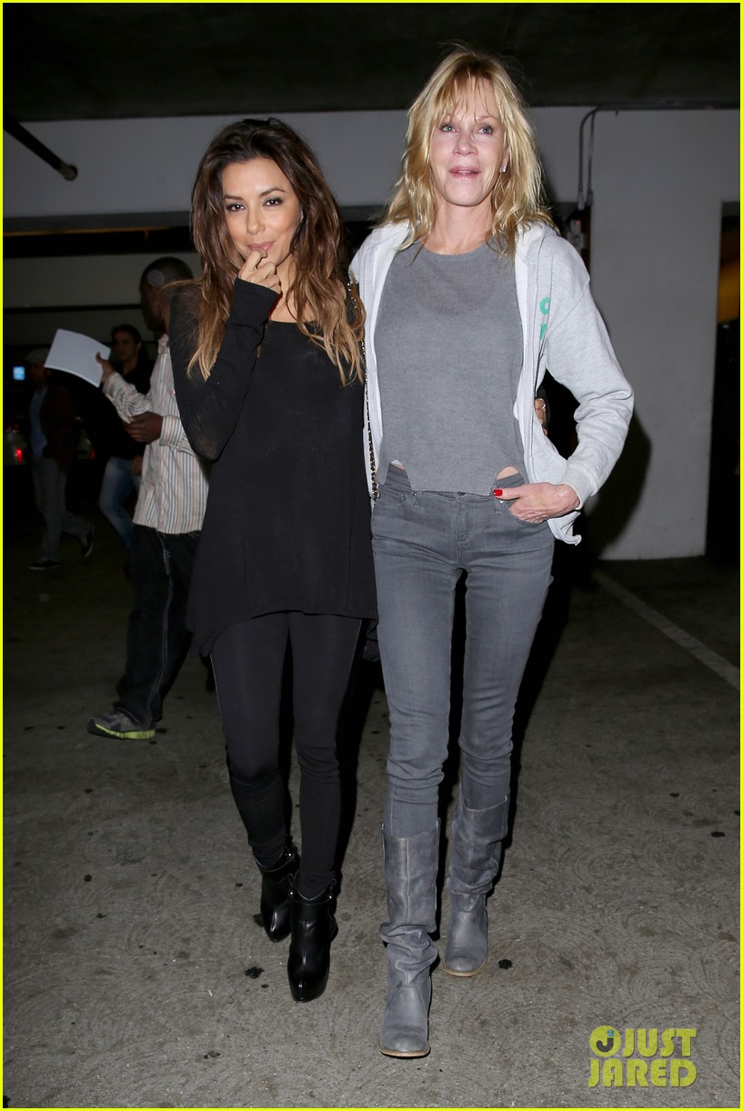Eva Longoria & Melanie Griffith Enjoy Girl's Night Out Together!