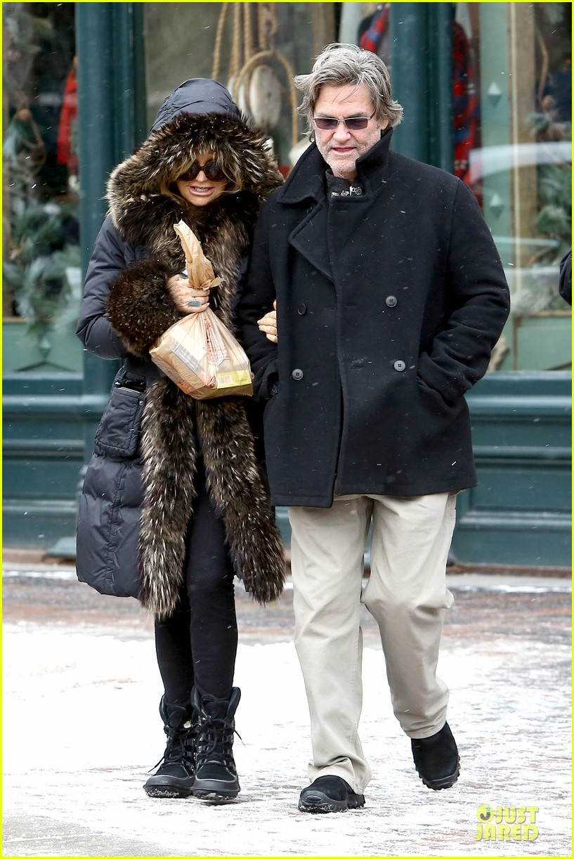 Goldie Hawn & Kurt Russell: Aspen Chat with Melanie Griffith!