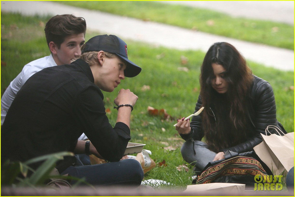 Vanessa Hudgens & Austin Butler Dance & Take Silly Selfies in a Parking Lot