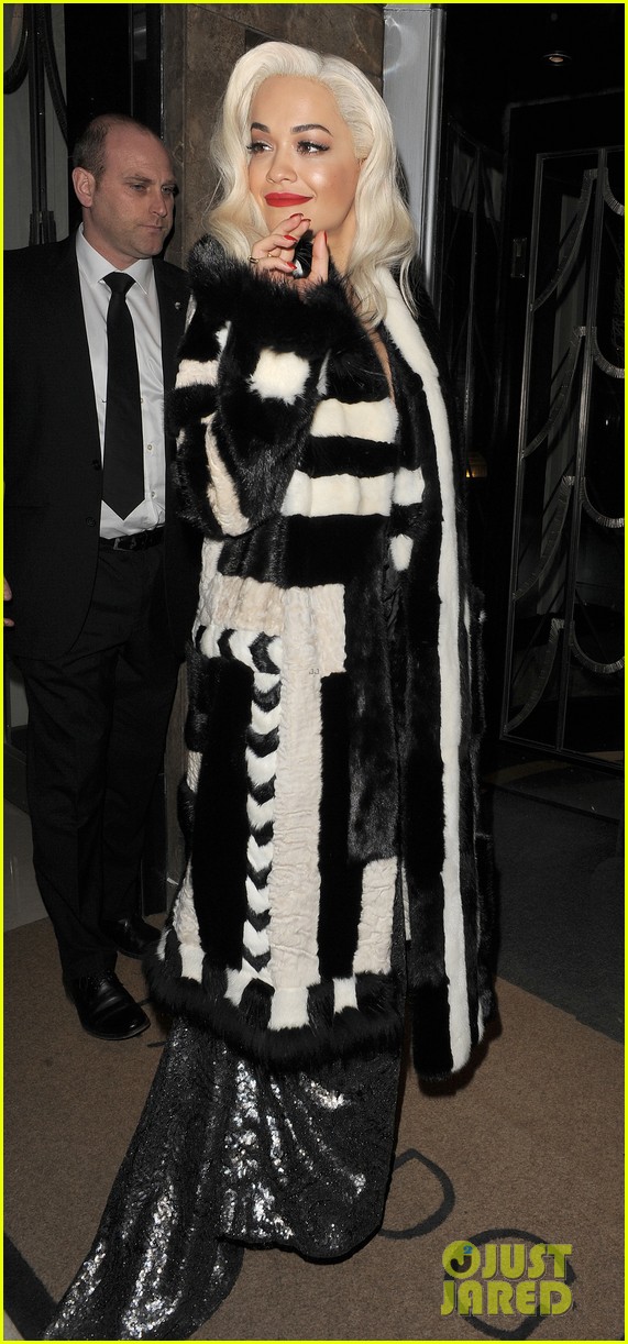 Rita Ora Steps Out After 'Fifty Shades' Casting News!
