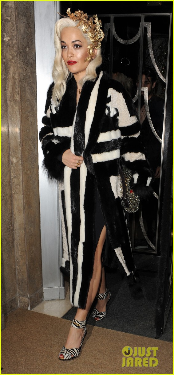 Rita Ora Steps Out After 'Fifty Shades' Casting News!