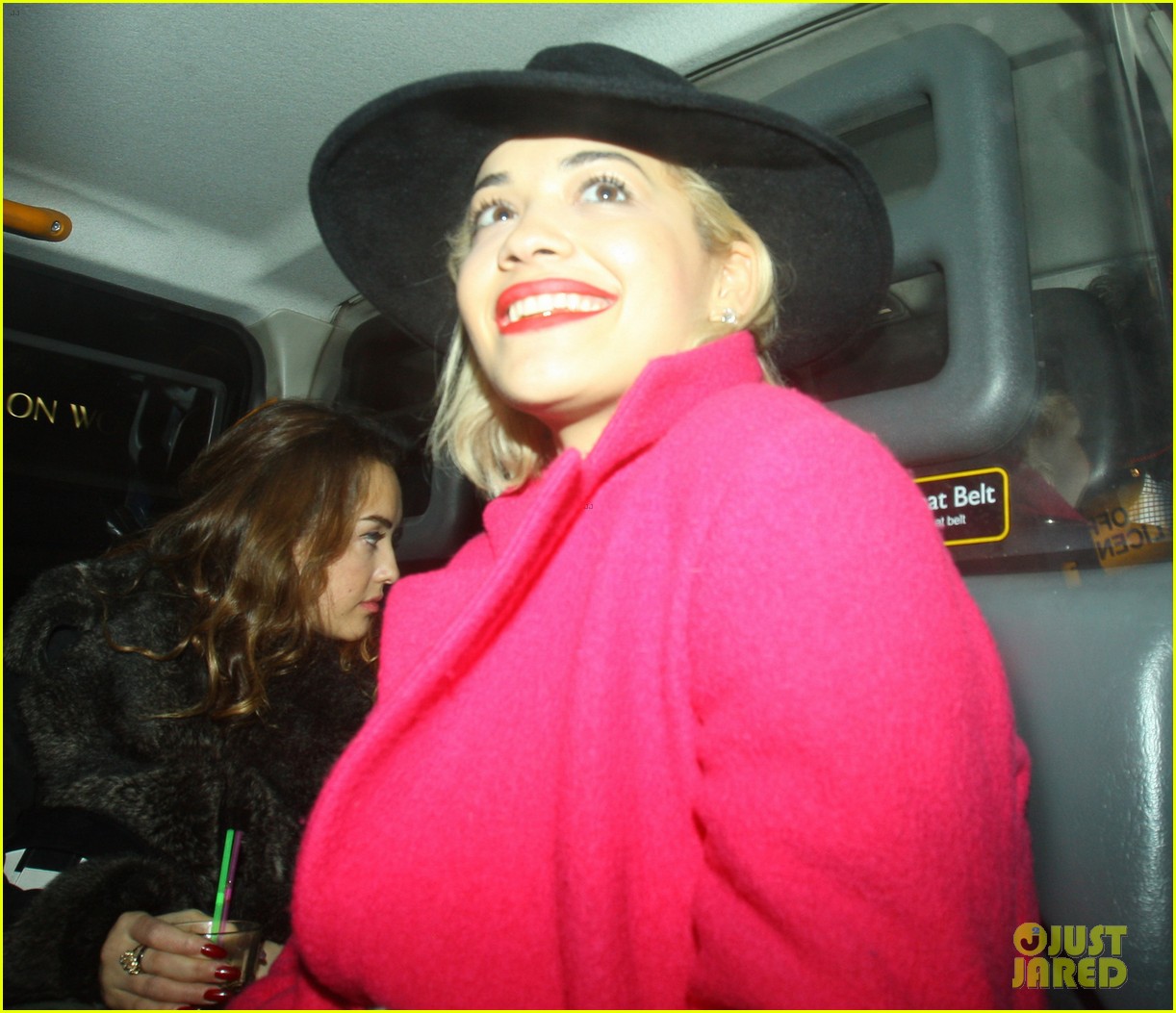 Rita Ora Receives Personalized George Foreman Grill