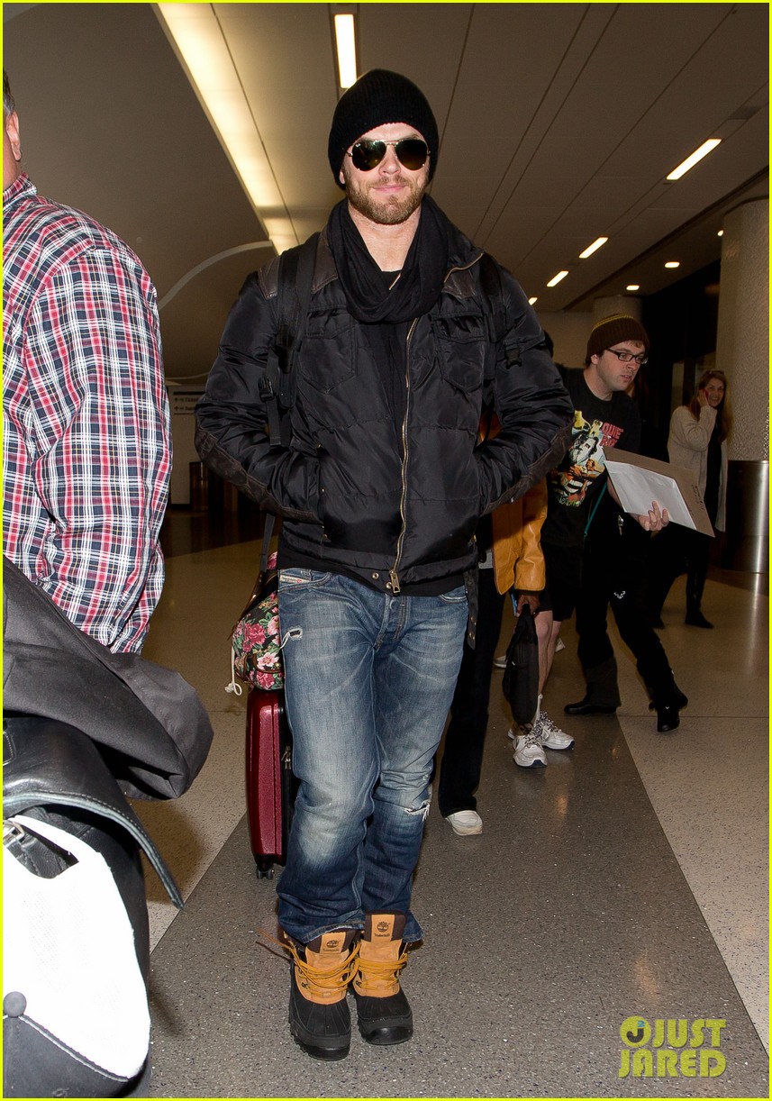 Kellan Lutz Back in Los Angeles After Sundance Film Festival