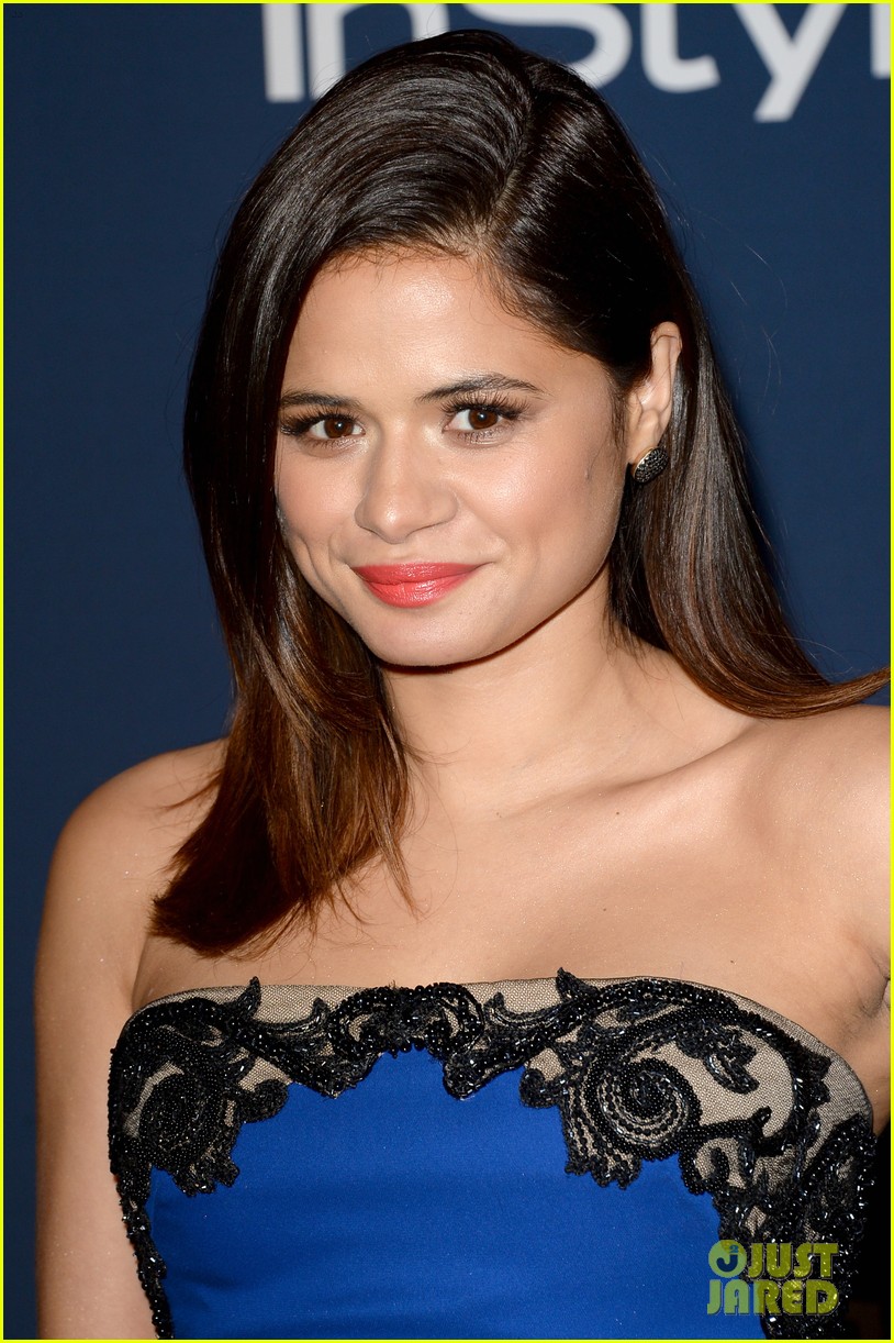 Ahna O'Reilly & Melonie Diaz - Weinstein Golden Globes Party 2014