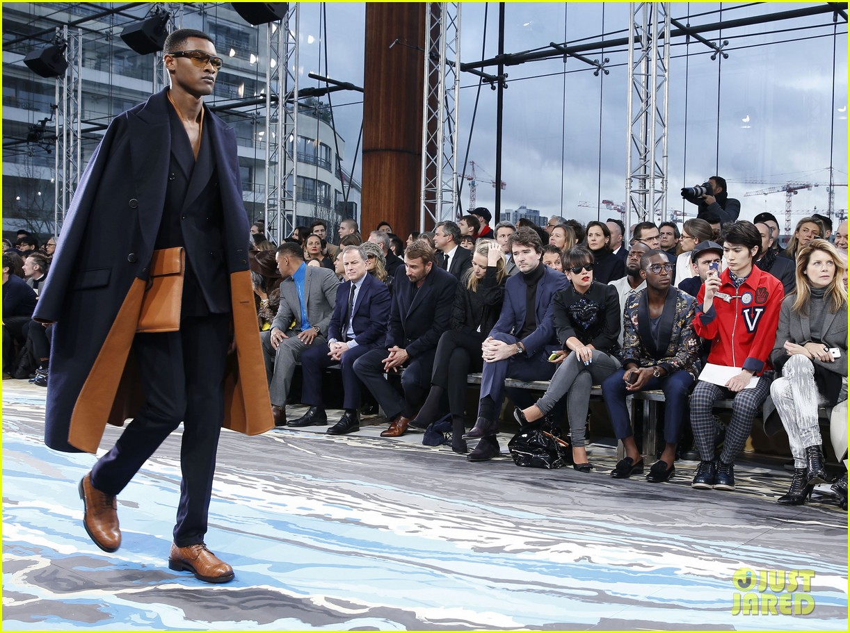 Will Smith & Lily Allen: Louis Vuitton Paris Fashion Week Show!