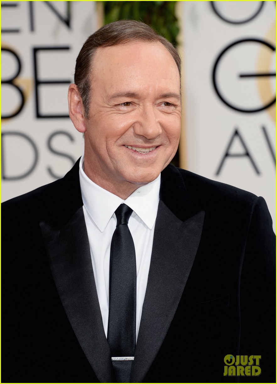 Kevin Spacey & Kristen Connolly - Golden Globes 2014