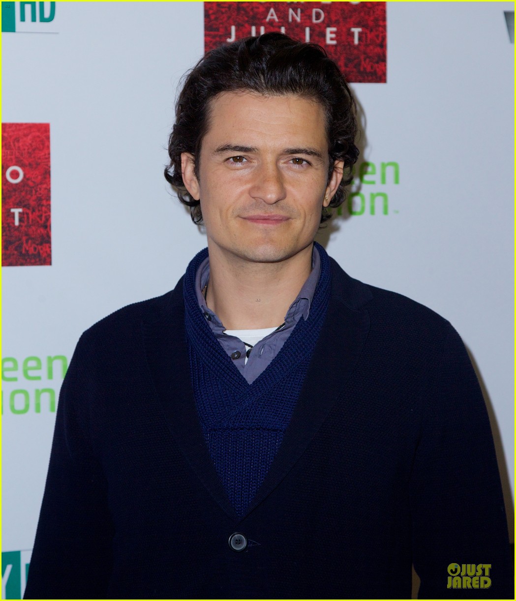 Orlando Bloom & Condola Rashad: 'Romeo & Juliet' Film Premiere!